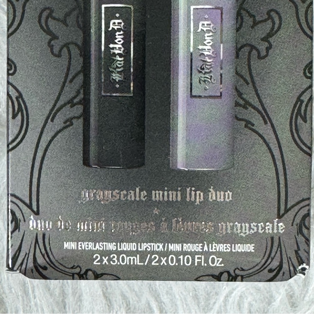 Kat Von D Smoke & Mirrors Lip Duo Woolf and Dagger New - Picture 3 of 7